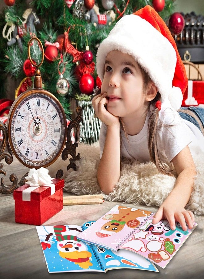 80UncleKimby 2 Pack Christmas Sticker Coloring Book for Activity Books Xmas Toys Holiday Gifts Party Favor(20 Scenes) - Image 5